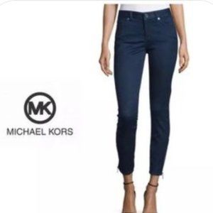 Michael Kors Dark Blue Ankle Jeans